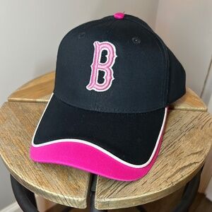 Cap Boston Red Sox Navy Pink 100% cotton O/S